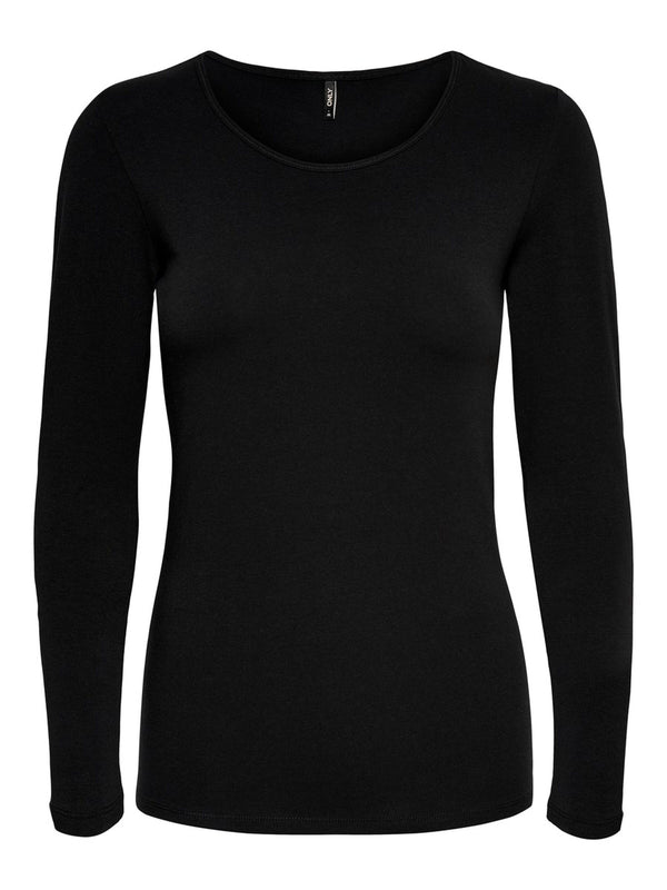 Only T-shirt femme — black
