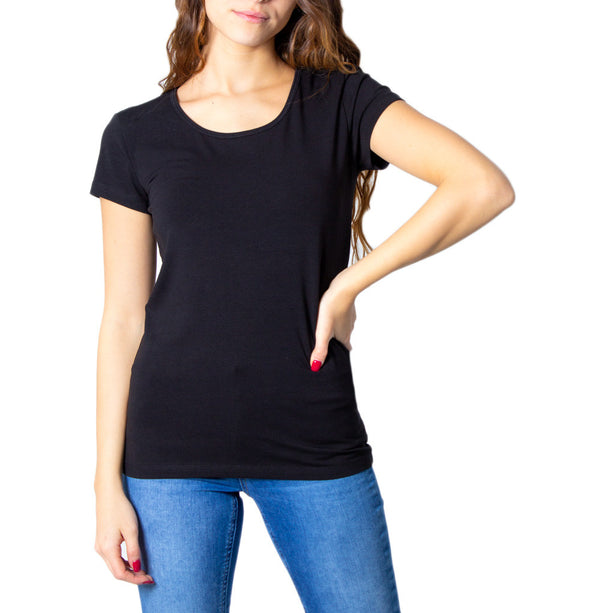 Only T-shirt femme — black
