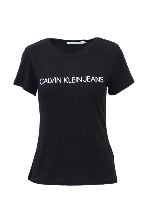 Calvin Klein Jeans T-shirt femme — black · 121110