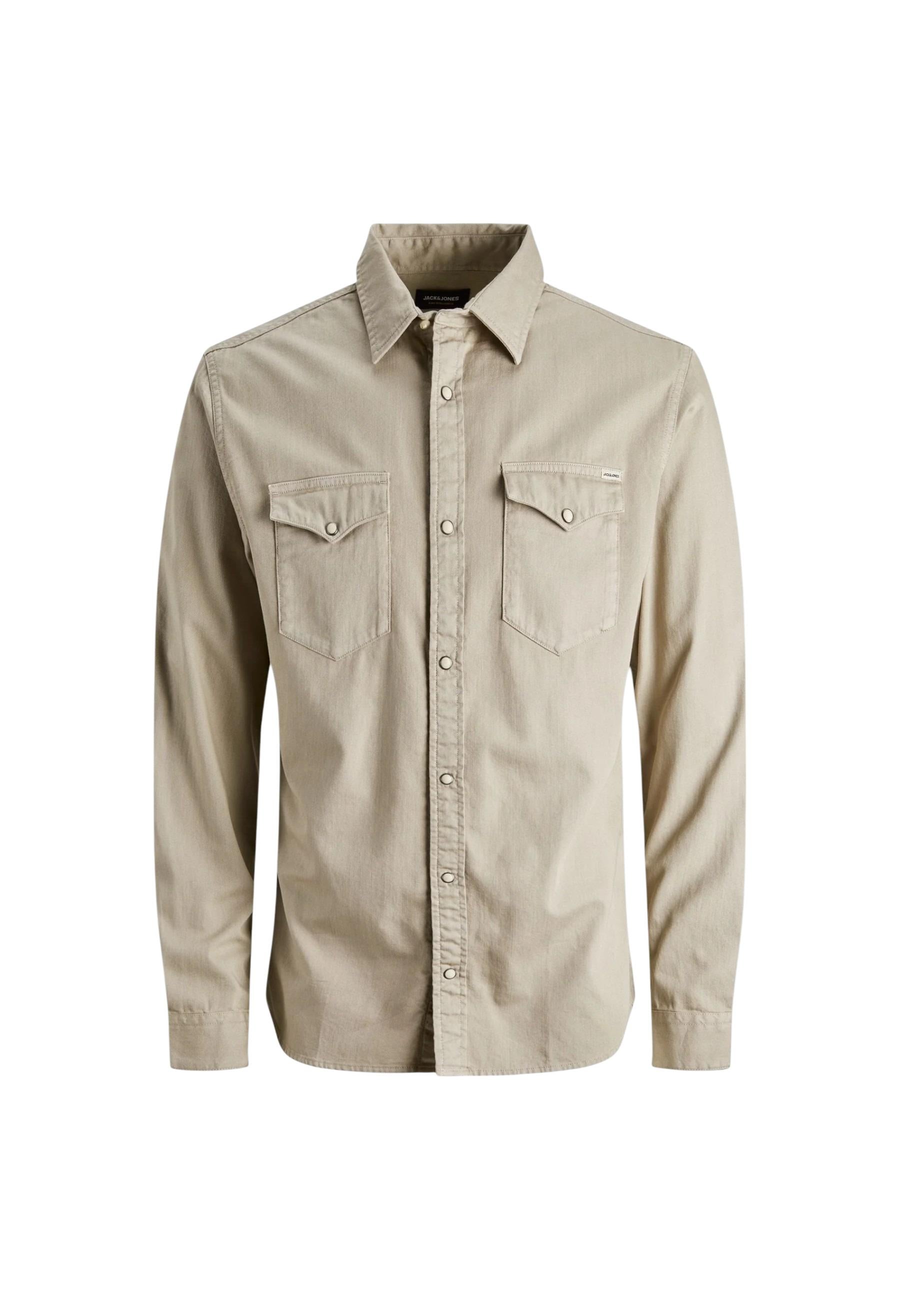 Jack & Jones Chemise homme Chemises — beige