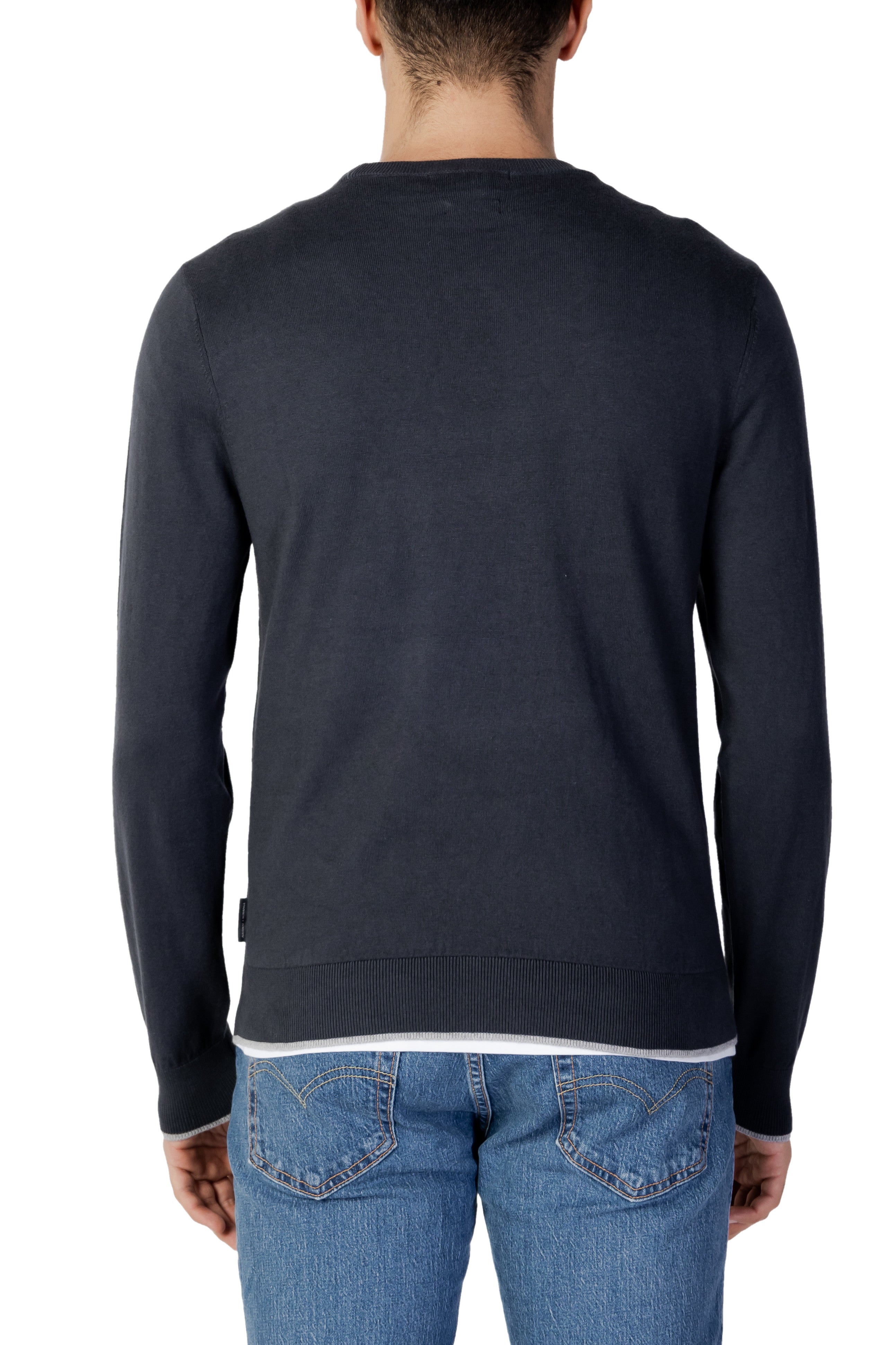 Armani Exchange Pull homme — grey