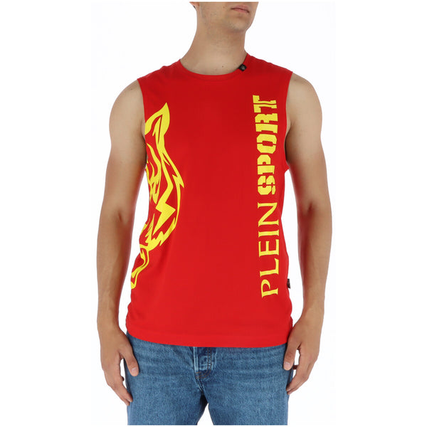 Plein Sport Vêtement homme Debardeurs — red