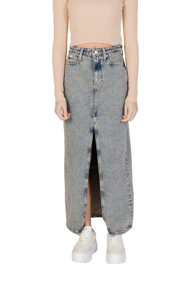 Calvin Klein Jeans Jean femme Jupes — blue