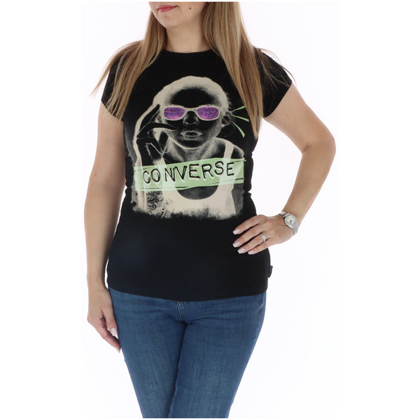 Converse T-shirt femme — black