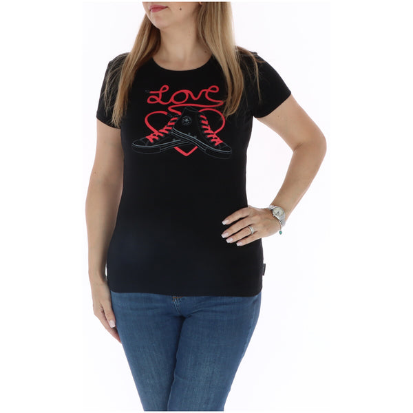 Converse T-shirt femme — black