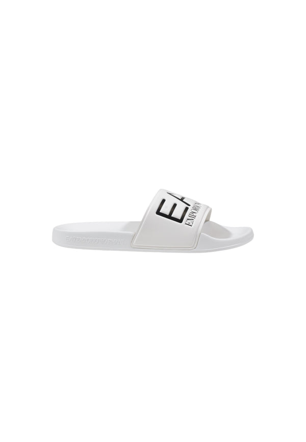 Ea7 Chaussures homme Mules — white