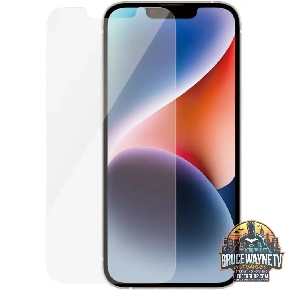 PanzerGlass Classic Fit Bildschirmschutz, Schutzfolie transparent, iPhone 14, 13, 13 Pro - Beschaffenheit: Glänzend - vue 2