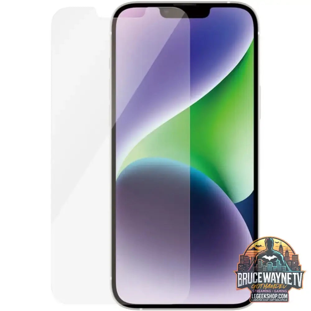 PanzerGlass Classic Fit Bildschirmschutz, Schutzfolie transparent, iPhone 14 Plus, 13 Pro Max - Beschaffenheit: Glänzend - vue 2