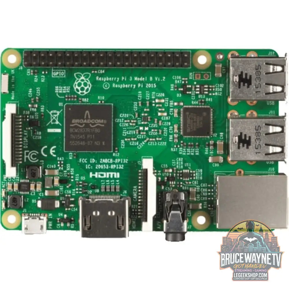 Raspberry Pi Foundation Raspberry Pi 3 model B, carte mère - Raspberry Pi Foundation - vue 2