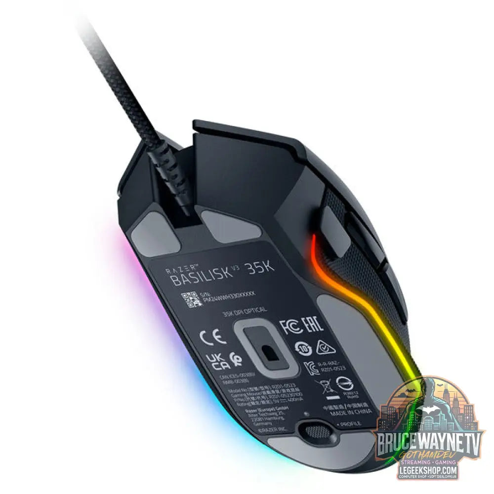 Razer Basilisk V3 35K, souris gaming - vue 6
