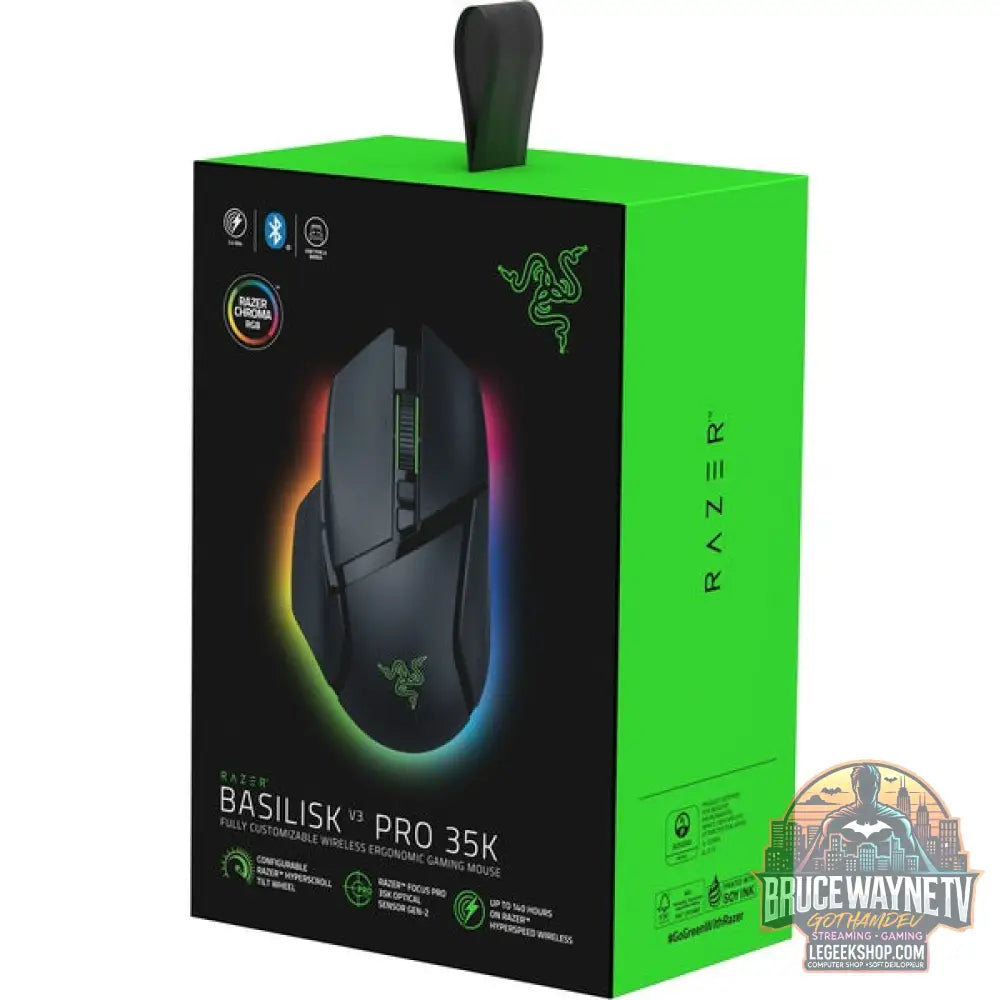 Razer Basilisk V3 35K, souris gaming - vue 7
