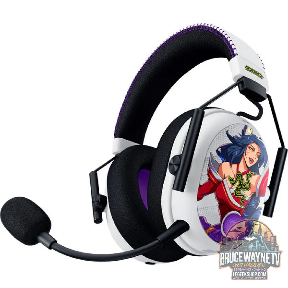 Razer BlackShark V3 Pro 2XKO Edition, casque gaming - vue 4