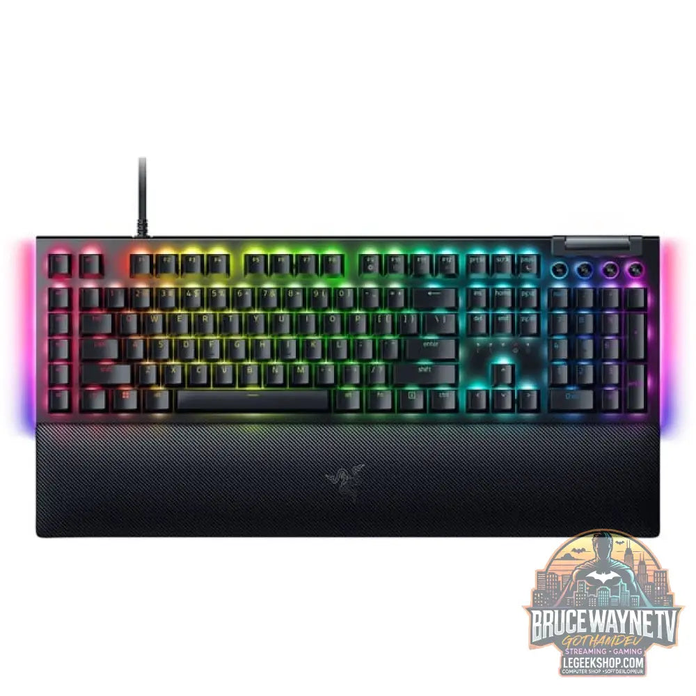 Razer Blackwidow V4, clavier gaming - vue 2