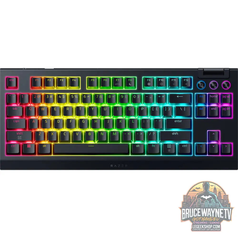 Razer BlackWidow V4 TKL HyperSpeed, clavier gaming - vue 4