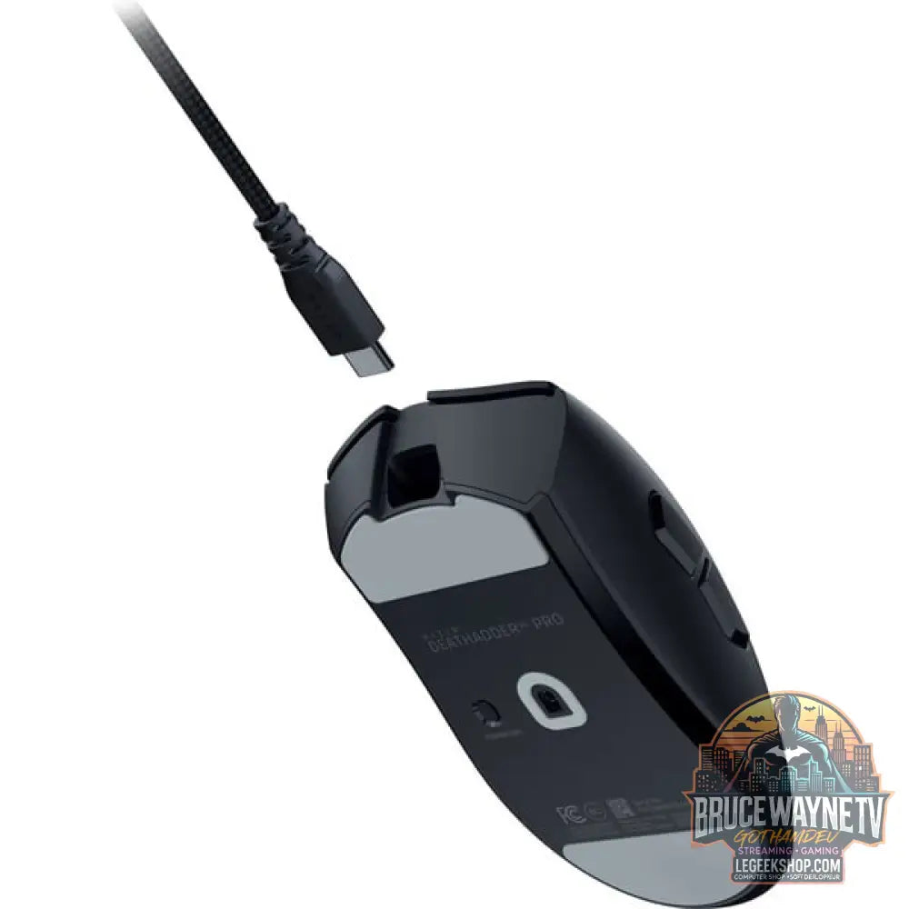 Razer Deathadder V4 Pro, souris gaming - vue 3