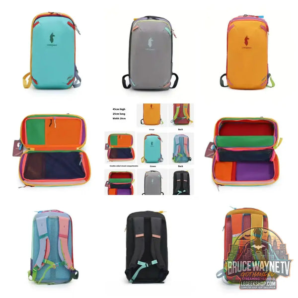 Sac à dos durable à double épaule de 20 L dans des couleurs Dopaamine vibrantes design chameau idéal pour un usage