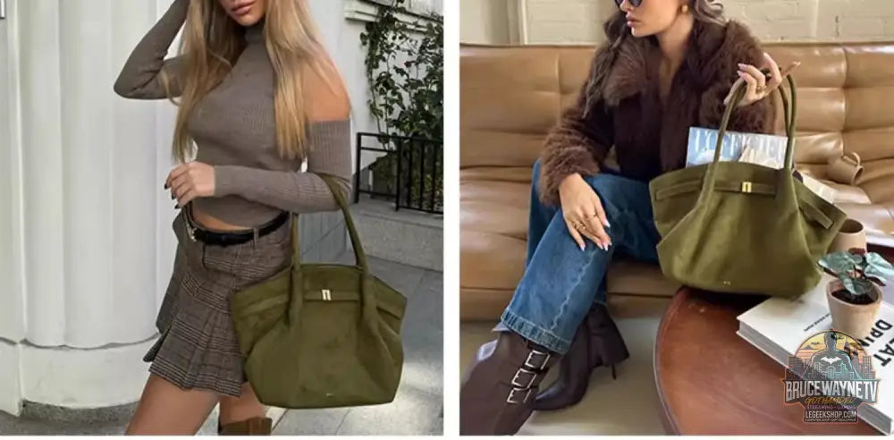 Sac Boulettes Femme JW PEI - Grande Capacité Bandoulière Fourre-Tout - Sac à Main Femme