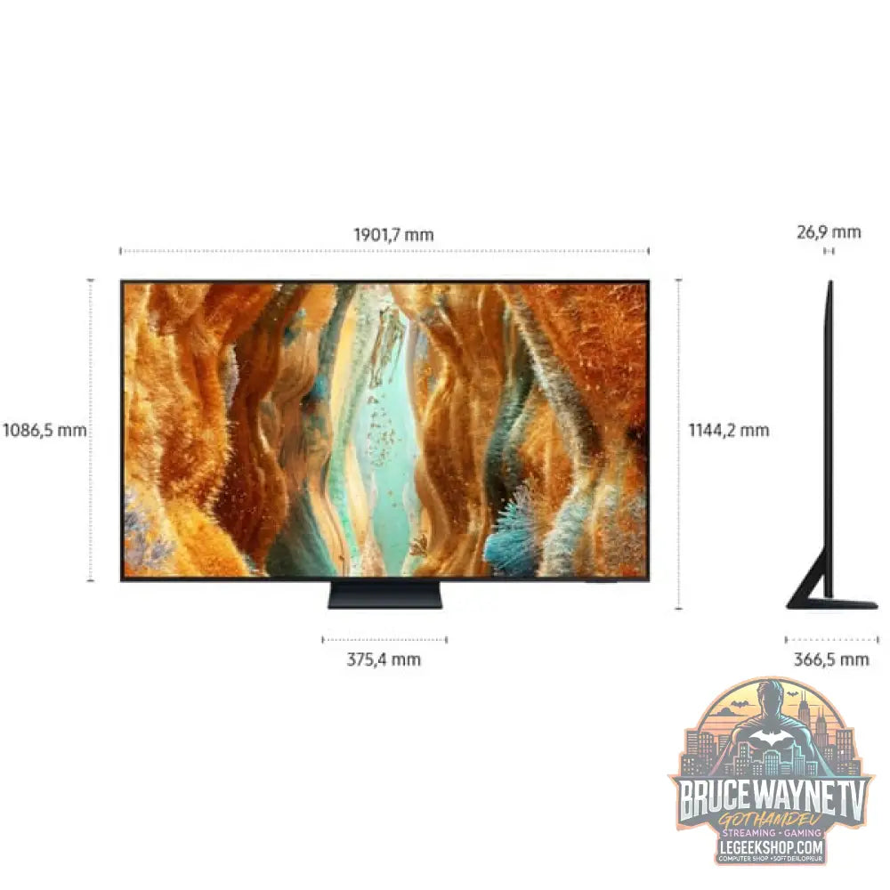 Samsung 85" Neo QLED QN72F (GQ85QN72FATXZG), QLED-Fernseher - Samsung - vue 3