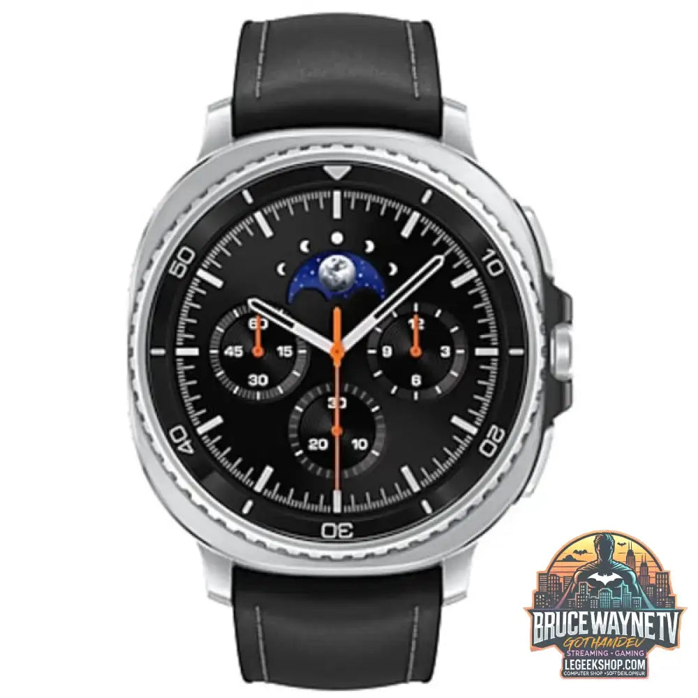 Samsung Galaxy Watch8 Classic, Smartwatch schwarz, 46mm, LTE, Hybrid-Armband - Samsung - vue 2