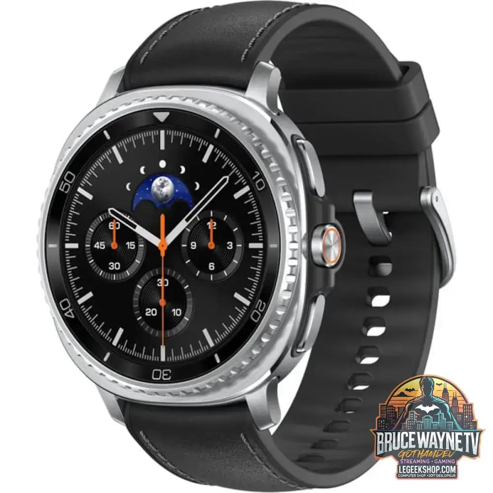 Samsung Galaxy Watch8 Classic, Smartwatch schwarz, 46mm, LTE, Hybrid-Armband - Samsung - vue 3