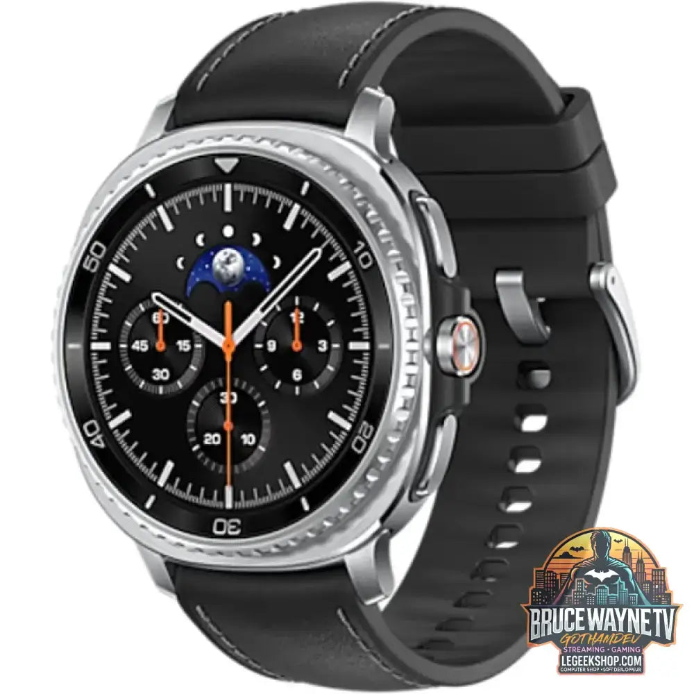 Samsung Galaxy Watch8 Classic, Smartwatch schwarz, 46mm, LTE, Hybrid-Armband - Samsung - vue 3
