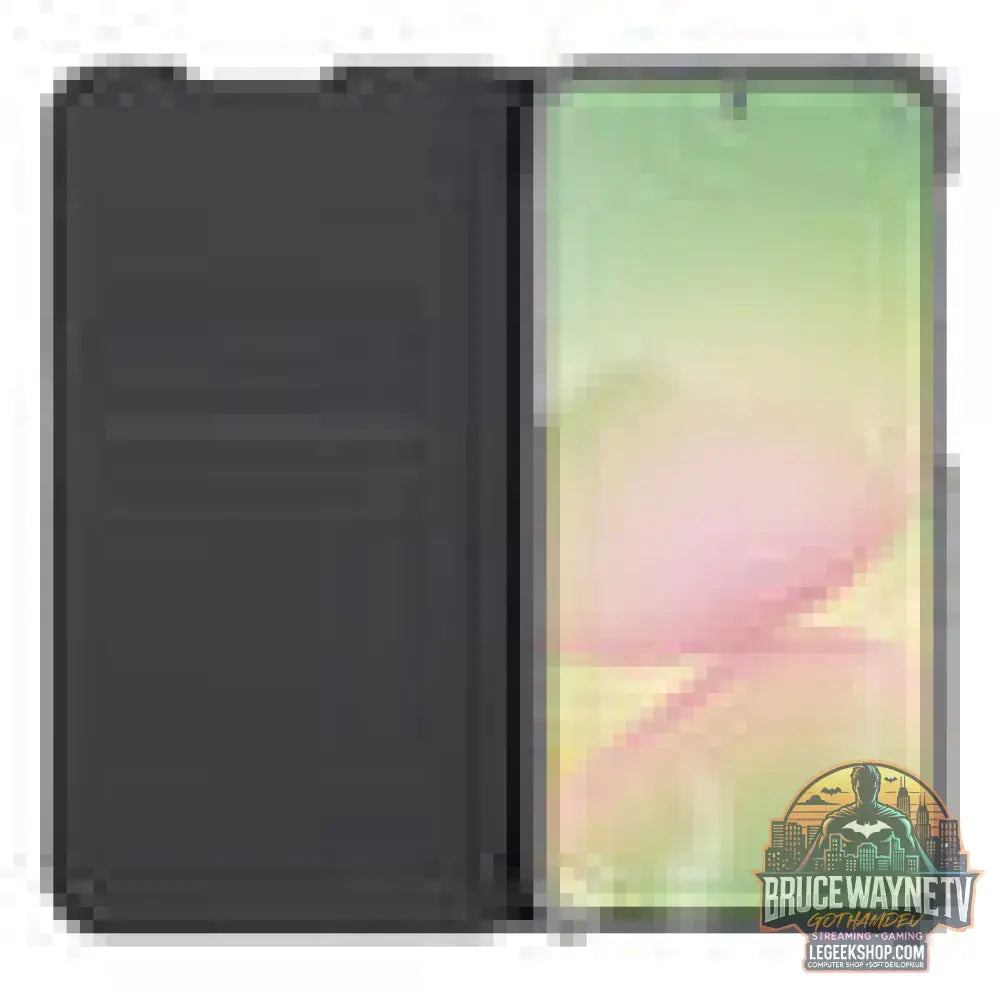 Samsung Mobeen Flip Cover, coque noir, Samsung Galaxy A17 5G