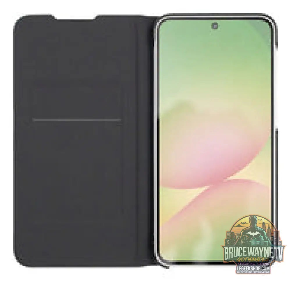 Samsung Mobeen Flip Cover, coque noir, Samsung Galaxy A27 5G