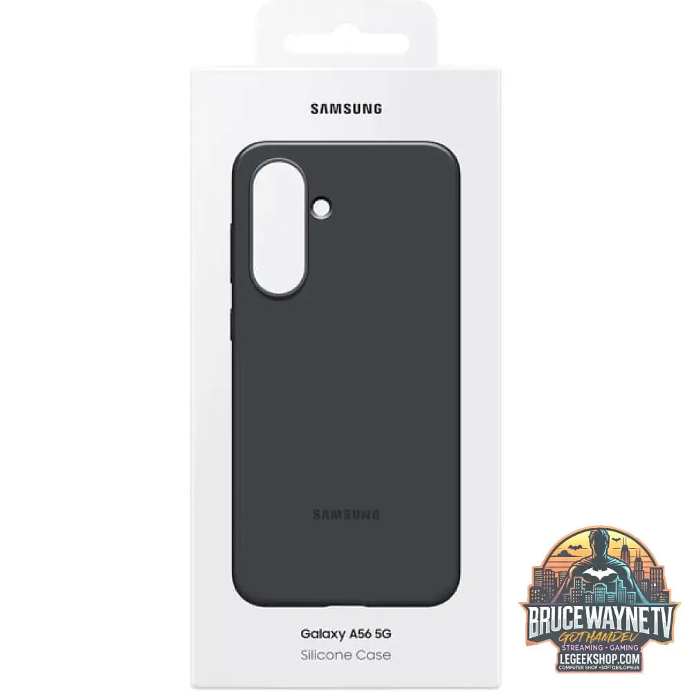 Samsung Silicone Case, Handyhülle schwarz, Samsung Galaxy A56 5G - Feature: Aussparung für Kamera - vue 5