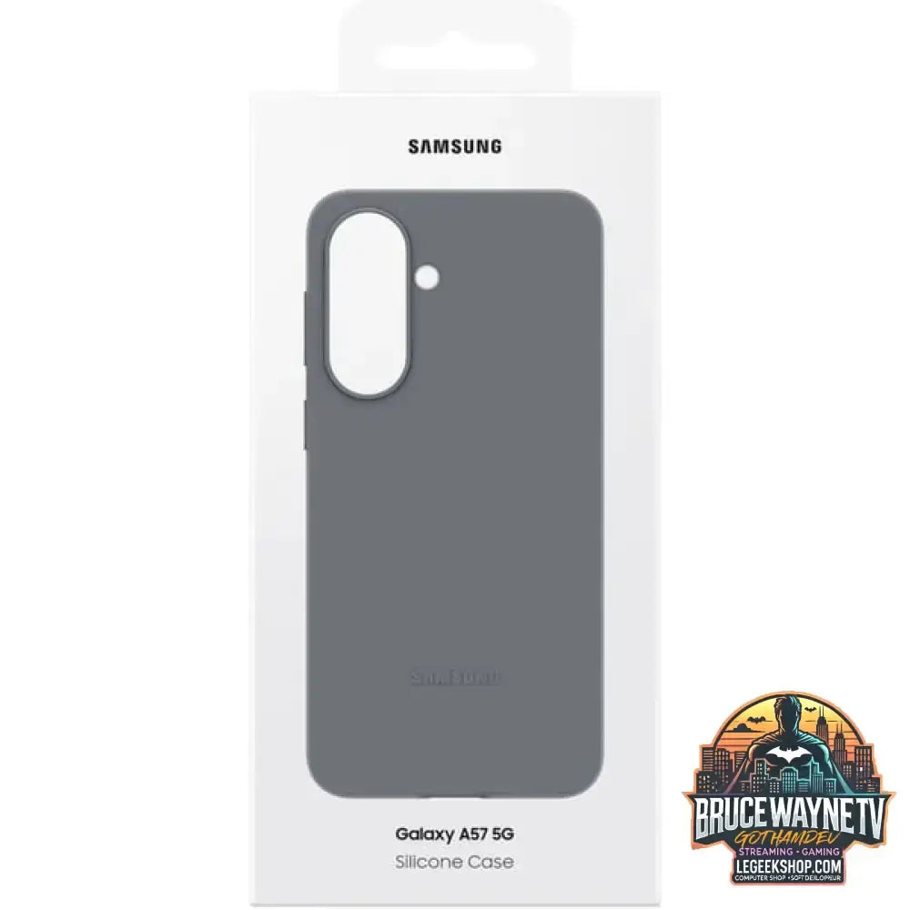 Samsung Silicone Case, Handyhülle violett, Samsung Galaxy A57 5G - Feature: Aussparung für Kamera - vue 3
