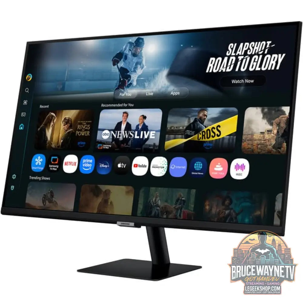 Samsung Smart AI Monitor S32FM700UU 32" 3840 × 2160 px VA 60 Hz - Samsung - vue 3