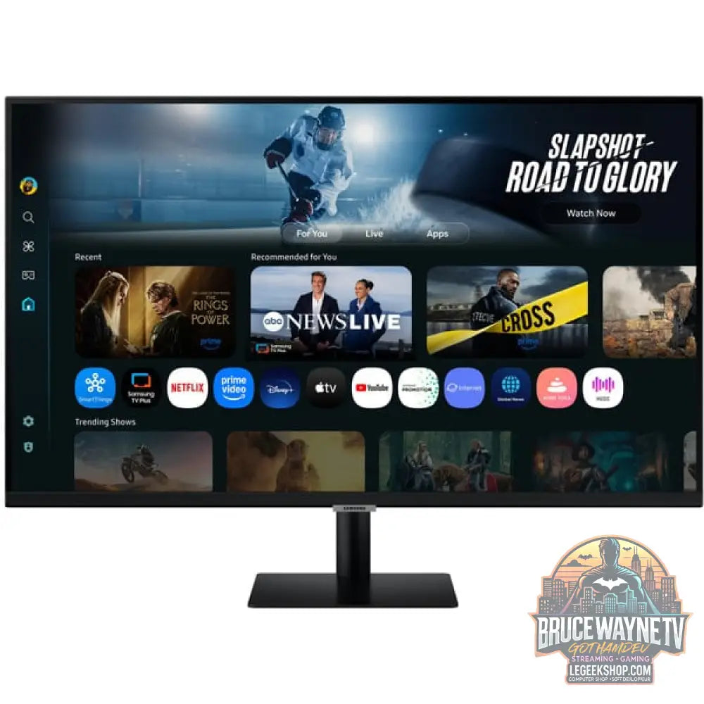 Samsung Smart AI Monitor S32FM700UU 32" 3840 × 2160 px VA 60 Hz - Samsung - vue 2