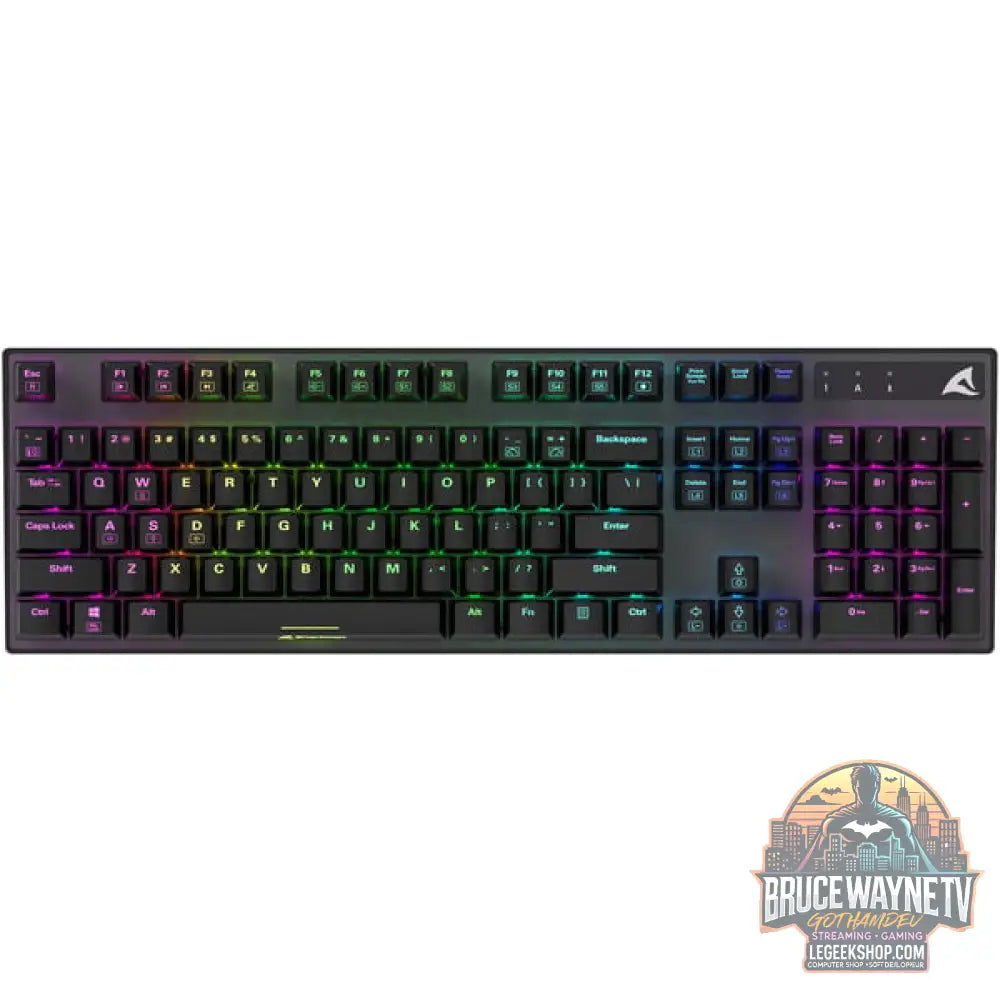 Sharkoon SKILLER SGK20, clavier gaming - vue 2