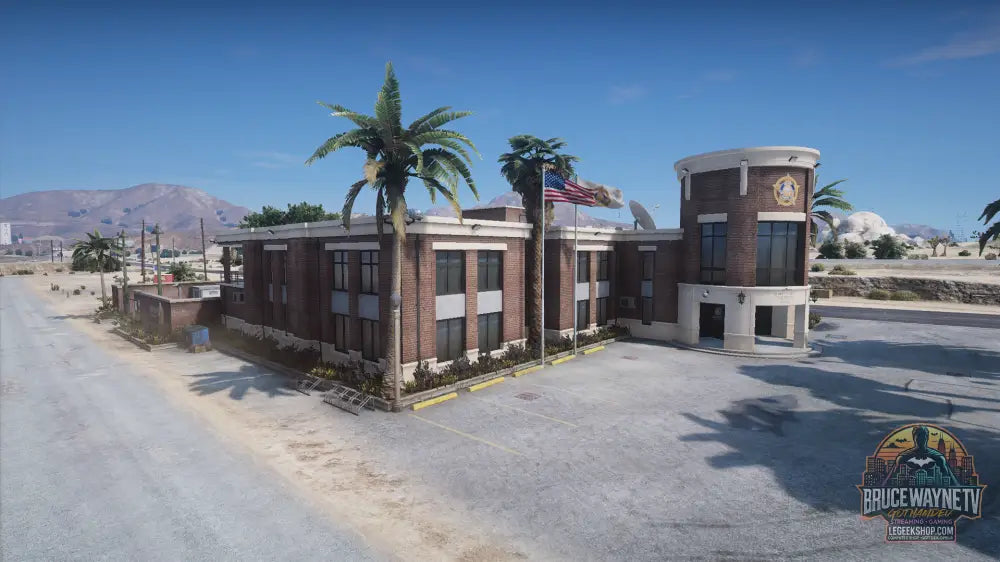 Sheriff Station et Hospital Sandy Shores MLO FiveM - 2 Batiments - Central Park - Textures Custom - FiveM MLO