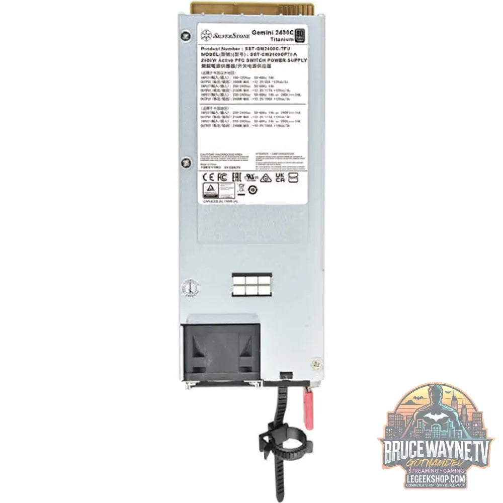 SilverStone Gemini 2400C Titanium Module (SST-GM2400C-TFU), alimentation PC - SilverStone - vue 5
