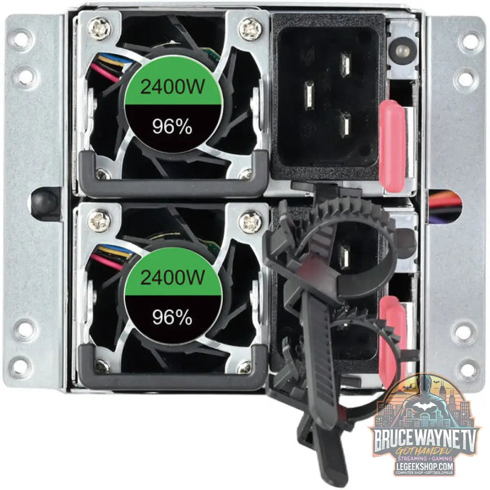 SilverStone Gemini 2400C Titanium (SST-GM2400C-TF), alimentation PC - SilverStone - vue 7