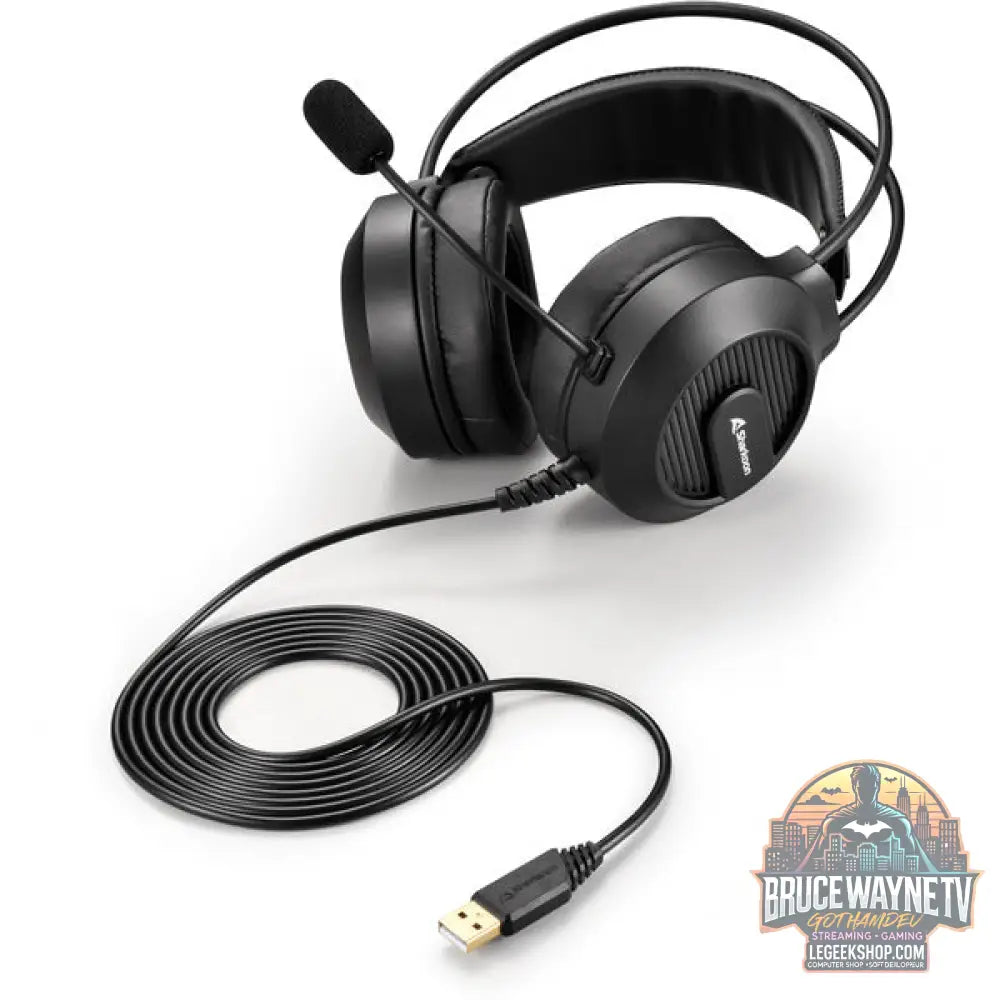 Skiller SGH20 - Sharkoon - vue 3