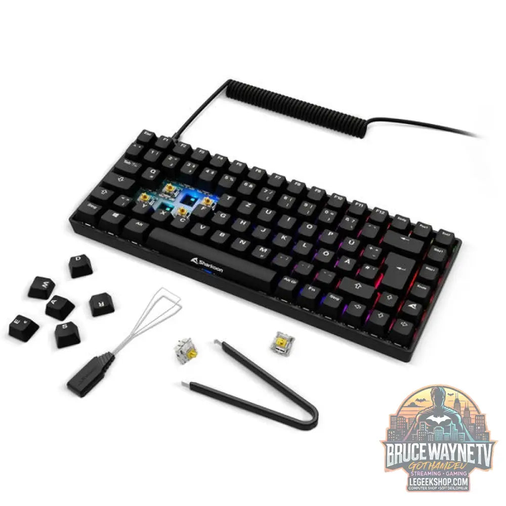 SKILLER SGK50 S3 PBT - Sharkoon - vue 4