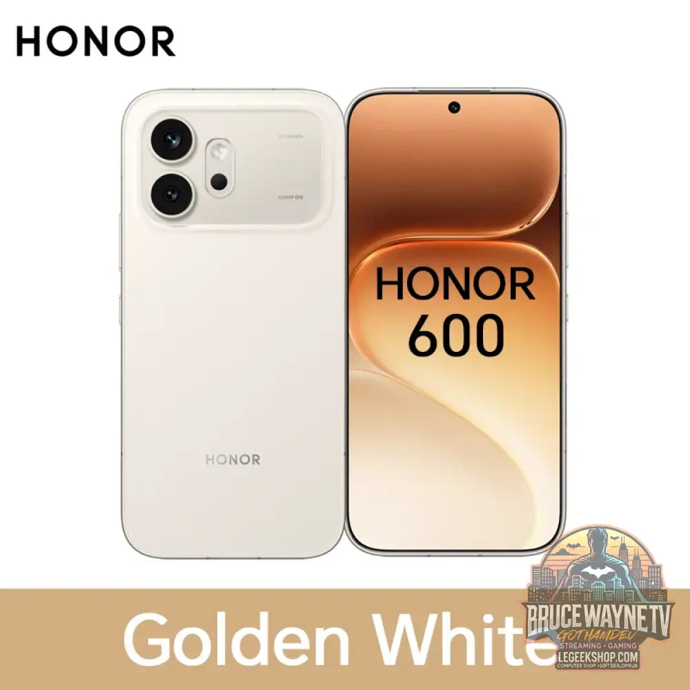 Smartphone HONOR 600 5G Version UE Snapdragon 7 Gen4 Écran AMOLED 6,57 pouces 6400 mAh 80W SuperCharge - Smartphone