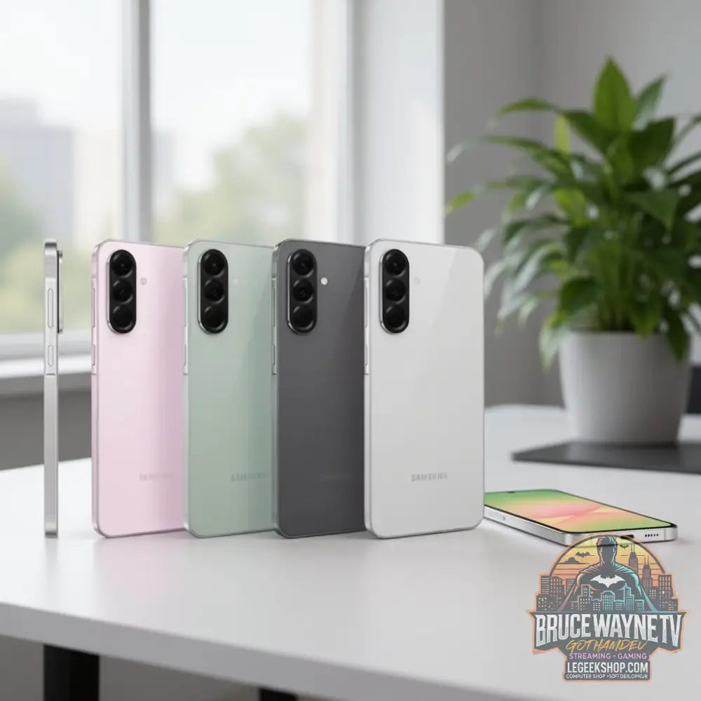 Smartphone Samsung Galaxy A56 — produit geek, vue 6, LeGeekShop