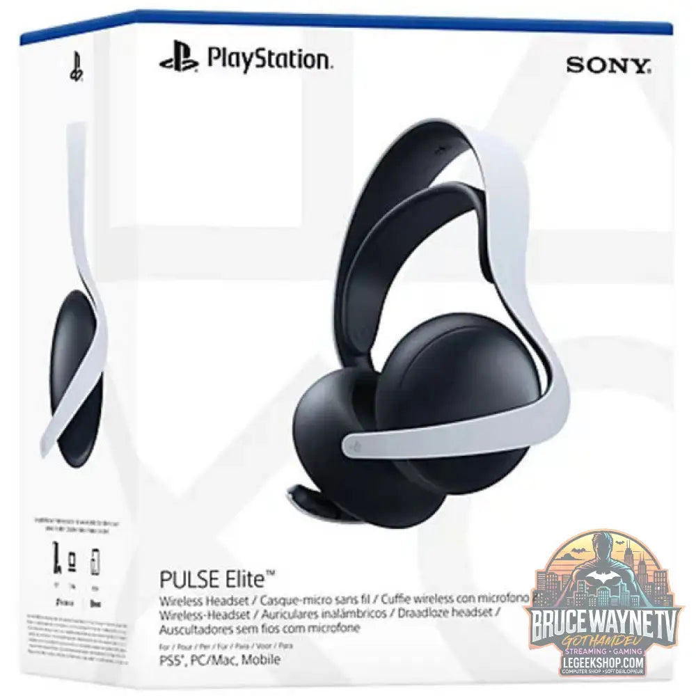 Sony PULSE Elite Wireless-Headset - PS5, casque gaming - Sony - vue 5