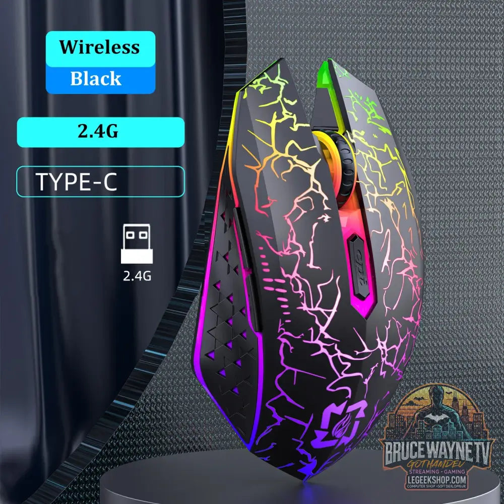 Souris - 2.4G Black / China Mainland - Souris Gaming