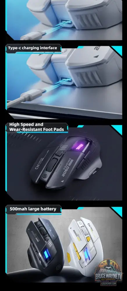 Souris Gaming Sans Fil — vue détail 20 LeGeekShop