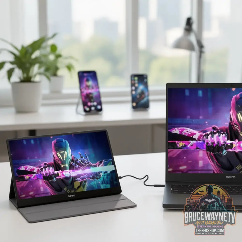 SOYO Moniteur Portable — Moniteur Portable, vue 5, LeGeekShop