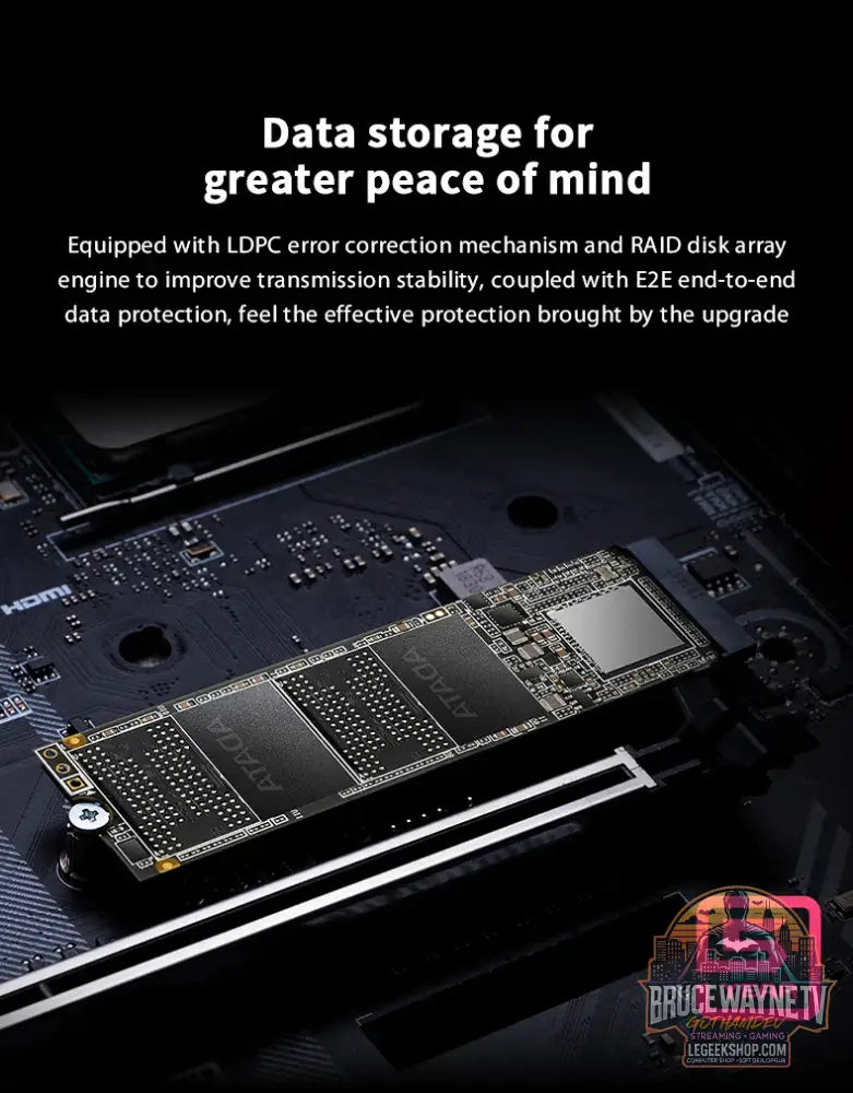 SSD NVMe ADATA XPG GAMMIX S50 PRO M.2 2280 PCIe Gen4x4 500GB 1TB 3D NAND TLC - SSD NVMe