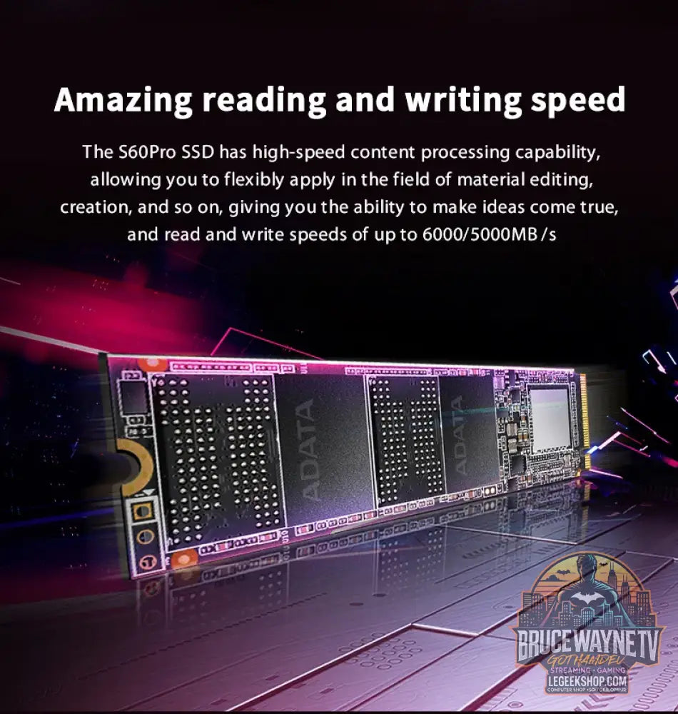 SSD NVMe ADATA XPG GAMMIX S50 PRO M.2 2280 PCIe Gen4x4 500GB 1TB 3D NAND TLC - SSD NVMe