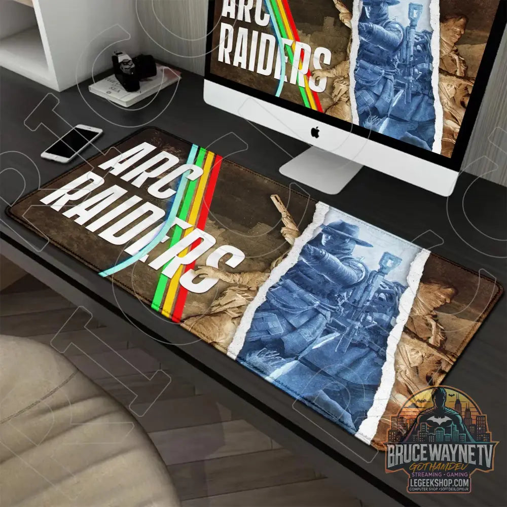 Tapis de Souris Arc Raiders XXL 900x400mm Gaming Antidérapant - R-11 / 700x400x3mm - Tapis de Souris