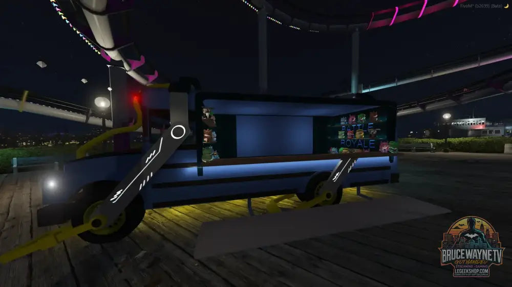Theme Park FiveM Del Perro Pier - 9 Attractions - Standalone ESX QBCore - Tickets - Gestion Proprio - FiveM Script