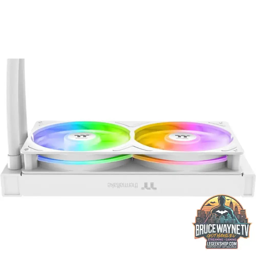 Thermaltake TH240-S V3 ARGB Sync, Wasserkühlung weiß, Snow Edition - Thermaltake - vue 3
