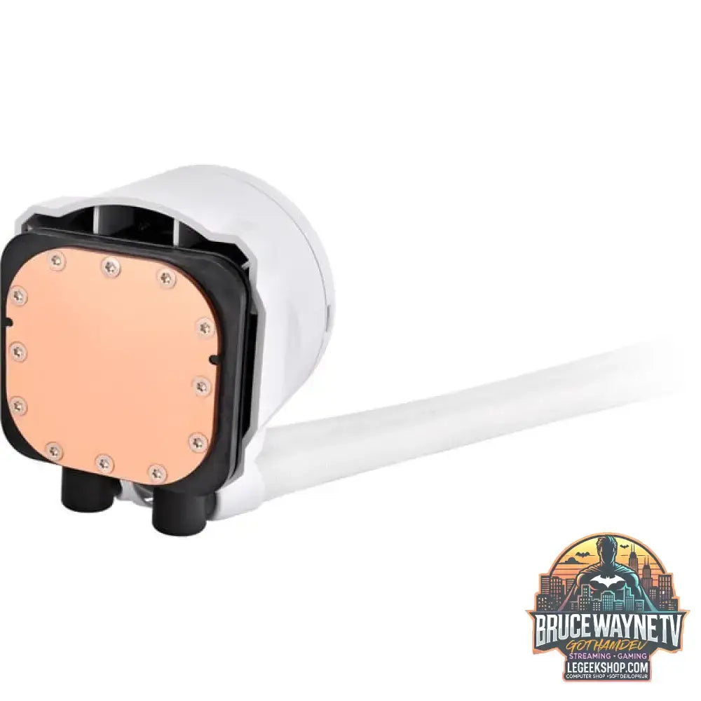Thermaltake TH280 V2 Ultra ARGB Sync AIO Liquid Cooler Snow Edition, Wasserkühlung weiß - Thermaltake - vue 9