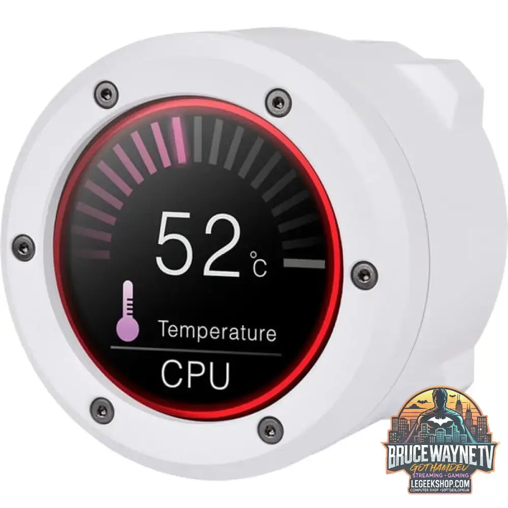 Thermaltake TH360 V2 Ultra ARGB Sync AIO Liquid Cooler Snow Edition, Wasserkühlung weiß - Thermaltake - vue 6